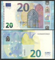 2015-BILLETE DE 20 EUROS- DRAGHI -SIN CIRCULAR-V006I2 - 20 Euro