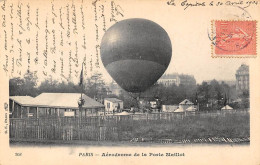 Thème   Aérostation.   Aérodrome De La Porte Maillot  Ballon   N° 208      (voir Scan) - Fesselballons