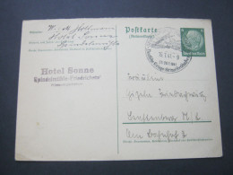 1941 , SPINDELMÜHLE , Klarer Werbestempel Auf Karte - Storia Postale