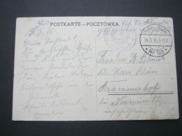 1916 , SUWALKI , Feldpostkarte Mit  Amtssiegel - Brieven En Documenten