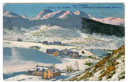 CPSM Campan Arreau 65 Hautes Pyrénées Route Du Col D' Aspin Vue Sur Le Lac Payolle Pic Du Midi éditeur Tito - Campan