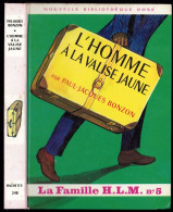 Hachette - Nvle Bibliothèque Rose N°248 - P-J Bonzon  - Série "La Famille H.L.M." - "L'homme à La Valise Jaune " - 1967 - Bibliotheque Rose