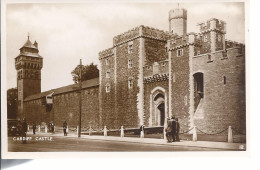 18333) Wales Cardiff Castle Real Photo RPPC Nice! - Glamorgan