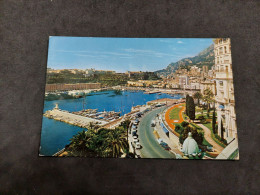 Cartolina 1967  Principato Di Monaco. Il Porto E Hotel De Paris. Condizioni Eccellenti. Viaggiata. - Porto