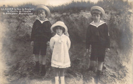 FAMILLES ROYALES - Le Duc De Brabant - Le Comte De Flandre - La Princesse Marie José - Carte Postale Ancienne - Familles Royales