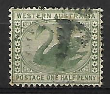 AUSTRALIE  OCCIDENTALE  -   1885  .  Y&T N° 42 Oblitéré. - Gebraucht