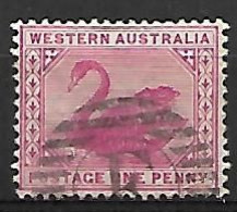 AUSTRALIE  OCCIDENTALE  -   1885  .  Y&T N° 43 Oblitéré. - Used Stamps