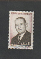 TIMBRES - N°1412- 2ème Anniversaire De La Mort  Du Président Coty- 1964 - Oblitéré - - Unused Stamps