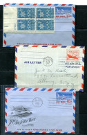 USA 1947/1958/1980 3 Postal Stationary Covers First Day Of Issue 14803 - Andere & Zonder Classificatie