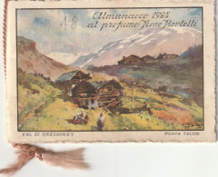 CALENDIARETTO - ALMANACCO 1928 Al Profumo Di Rose BERTELLI - Petit Format : 1921-40