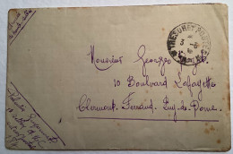 Oberschlesien~1920 FRANKREICH FELDPOST Brief TRESOR ET POSTES (Haute Silésie Gorny Slask Poland Cover France Lettre FM - Sonstige & Ohne Zuordnung