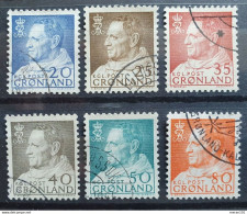 Grönland 1963 - Mi 52-57 Gestempelt - Used Stamps