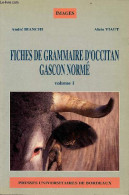 Fiches De Grammaire D'Occitan Gascon Normé/ Fichas De Gramatica D'occitan Gascon Normat - Volume 1 - Collection Images. - Cultural