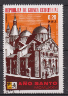 1974 Äquatorial-Guinea, Mi:GQ 366°, Yt:GQ 44-D°,  Holy Year 1975, Churches, San Antonio Padua - Guinée Equatoriale