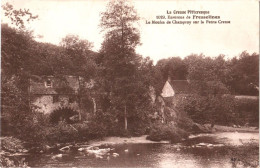 CPA 23 (Creuse) Environs De Fresselines - Le Moulin De Champroy Sur La Petite Creuse TBE - Moulins à Eau