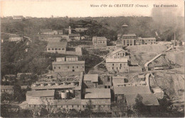 CPA 23 (Creuse) Budelière - Mines D'Or Du Châtelet, Vue D'ensemble TBE 1912 éd. Pinthon à Evaux-les-Bains (Creuse) - Mines