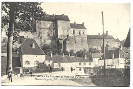 PESMES - Le Château Et Pont Sur L'Ognon - Pesmes