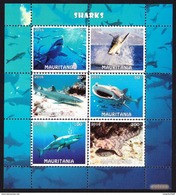 Sharks // Requins - Mauritania 2016 -|- MNH - Neuf - Mauritanie (1960-...)