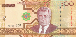 Turkmenistan 500 Manat 2005 Unc Pn 19 - Turkmenistán