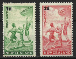 NEW ZEALAND...KING GEORGE VI..(1936-52..)..." 1939..".....HEALTH SET.....MH... - Ungebraucht