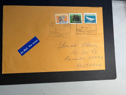 (3 P 29) LARGE Letter Posted From Canada To Australia - 1 Cover (posted 2004) 23 X 16 Cm - Covers & Documents