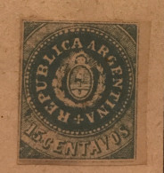 ARGENTINE, Armoiries -1862 Écu — Numéro Michel 7 - Unused Stamps