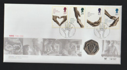 Great Britain 1998 - NHS Philatelic Numismatic Cover Limited - 1971-1980 Decimal Issues