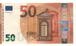 50 EURO  Firma   DRAGHI   E 010 C4   EB5373879525   /  FDS - UNC - 50 Euro