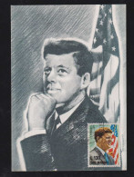 San Marino 1964 Maximum Card KENNEDY - Covers & Documents