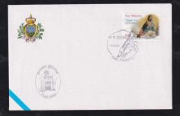 San Marino 2000 FDC Christmas Natale - Covers & Documents