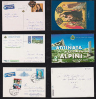 San Marino 2006-07 3 Stationery Postcard To WUPPERTAL Germany - Covers & Documents