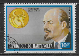 HAUTE VOLTA  N° 309 Oblitere Lénine Taureau - Lenin