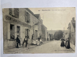 CPA Porcheville - Descente Vers La Seine - Porcheville