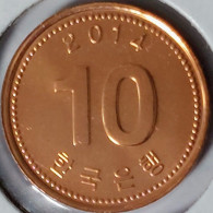 South Korea - 10 Won 2014, KM# 103 (#2097) - Korea (Süd-)