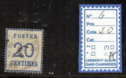 Alsace-Lorraine N°6 Oblitéré - Used Stamps