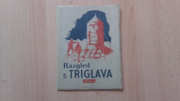 PD Ljubljana-matica.Triglav.Razgled S Triglava.Vilko Mazi/Joze Trpin - Cartes Topographiques