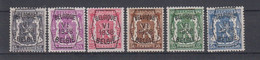 BELGIË - OBP - 1938 - PRE 363/68 (6 Type A) - MNH** - Typos 1936-51 (Petit Sceau)