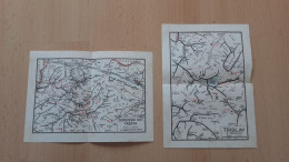 2 Maps.Gorenjski Kot-Trenta.Triglav Z Okolico - Cartes Topographiques