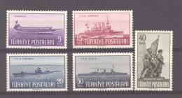 Turquie :  Yv  1087-92  **  Sauf 1088 - Unused Stamps