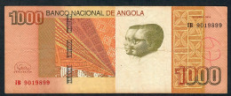 ANGOLA P156b 1000 KWANZAS 1992 #IB Signature 14 VF - Angola