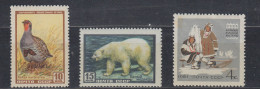 Russia Polar  3v (see Scan) ** Mnh (58642) - Arctic Wildlife