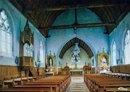 CPSM VILLEQUIER  L' EGLISE INTERIEUR - Villequier