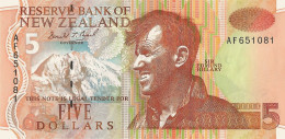 NOUVELLE-ZELANDE 1992 5 Dollar - P.177a.1 Neuf UNC - Neuseeland