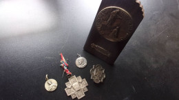 ENSEMBLE ANCIEN  MEDAILLE FRANCE A ROME CHRIST...  RELIGION CATHOLIQUE - Religion &  Esoterik