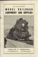 Catalogue LOBAUGH ROLLING J. 1934/35 MODEL RAILROAD EQUIPMENT AND SUPPLIES 1-4 INCH SCALE - Anglais