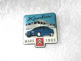 PIN'S   CITROËN XANTIA  MARS 1993 - Citroën