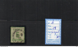 Alsace-Lorraine N°4 Oblitéré (signé) - Used Stamps