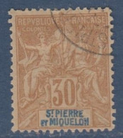 Saint Pierre Et Miquelon  -    N° 67 Oblitéré   - Cote : 12 € - Usados
