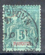 MAYOTTE Timbre-poste N°4 Oblitéré TB  Cote 4€50 - Oblitérés