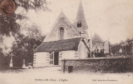 60 -  Carte Postale Ancienne  De  NOAILLES   L'Eglise - Noailles